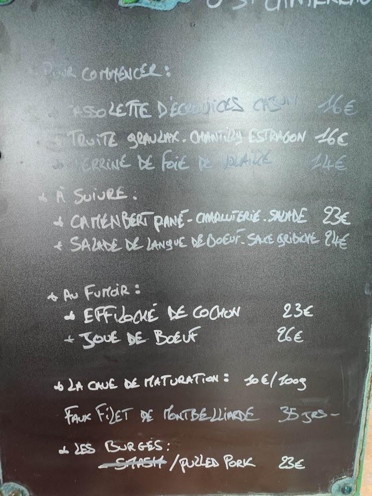 O St Cantereau - Menu Image 4